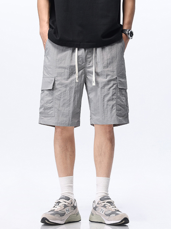 Sportliche, lässige, lockere Cargo-Shorts für Herren-1