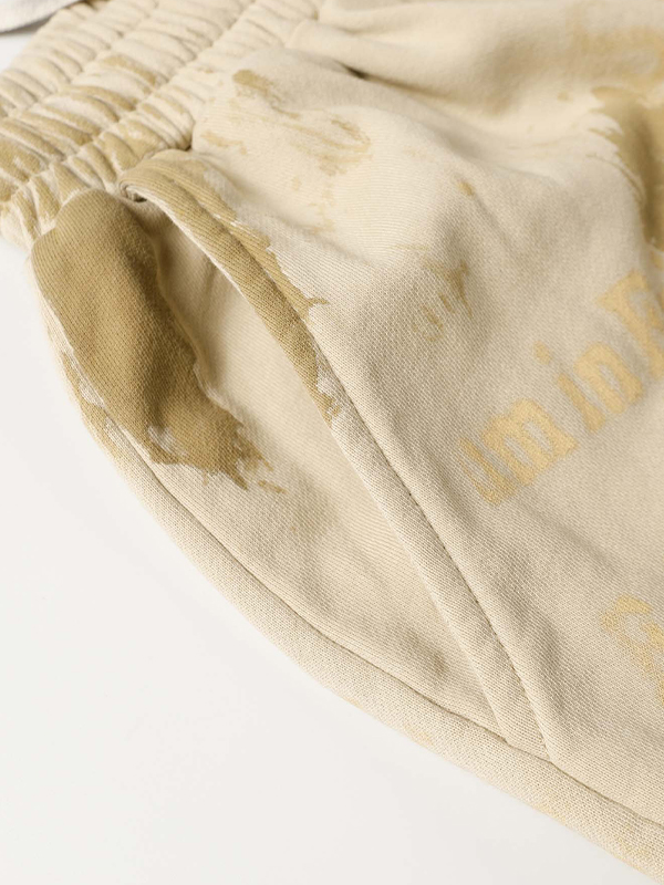Lässige Shorts für Herren mit Graffiti-Buchstaben-Print-3