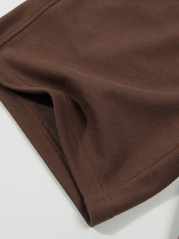Schlichte, lässige, lockere Shorts für Herren-4