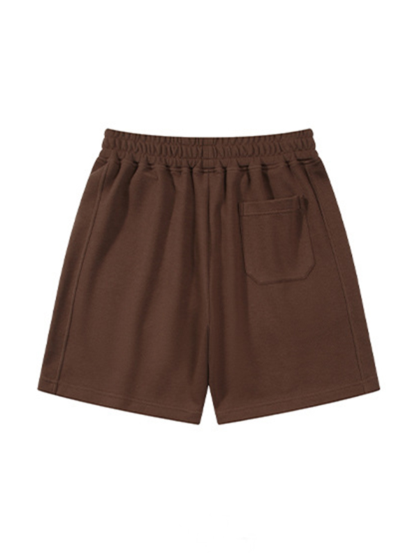 Schlichte, lässige, lockere Shorts für Herren-1